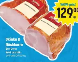 Supergott Skinka & fläskkarre erbjuda