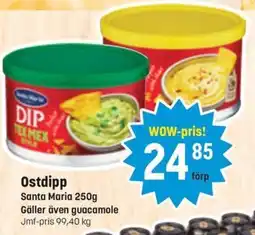 Supergott SANTA MARIA Ostdipp erbjuda