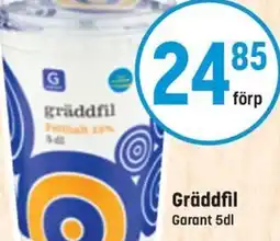 Supergott GARANT Gräddfil erbjuda