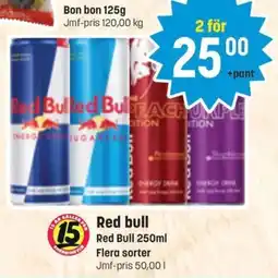 Supergott Red bull erbjuda