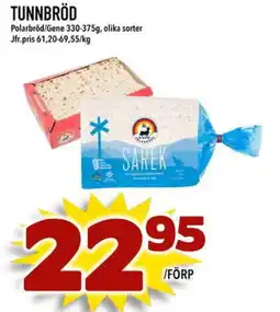 Din Mat Tunnbröd erbjuda