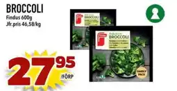 Din Mat FINDUS Broccoli erbjuda