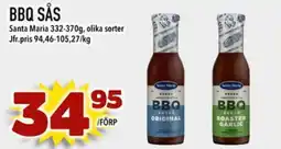 Din Mat SANTA MARIA Bbq sås erbjuda