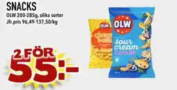 Din Mat OLW Snacks erbjuda