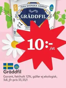 Östenssons GARANT Gräddfil erbjuda