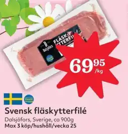 Östenssons Svensk fläskytterfilé erbjuda