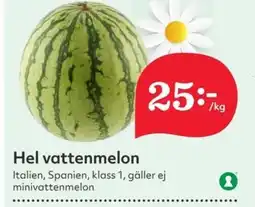 Östenssons Hel vattenmelon erbjuda