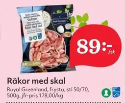 Östenssons Räkor med skal erbjuda