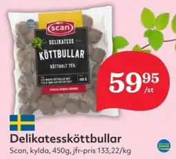 Östenssons SCAN Delikatessköttbullar erbjuda
