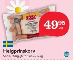 Östenssons SCAN Helgprinskory erbjuda