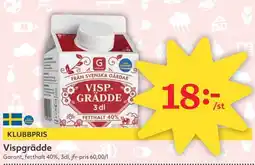 Östenssons GARANT Vispgrädde erbjuda