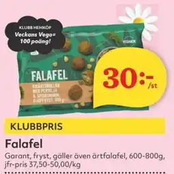 Östenssons GARANT Falafel erbjuda