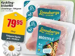 Extra Mjällby Stormarknad Kyckling- bröstfilé erbjuda
