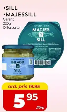 Matrix Butikerna GARANT Sill / Majessill erbjuda