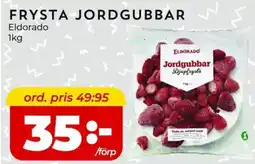 Matrix Butikerna ELDORADO Frysta jordgubbar erbjuda