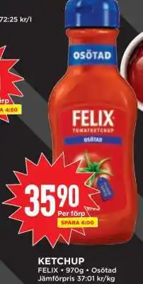 Willys Ketchup erbjuda