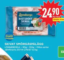 Willys SKIVAT SMÖRGÅSPÅLÄGG erbjuda