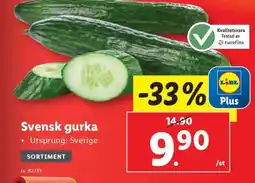 Lidl Svensk gurka erbjuda