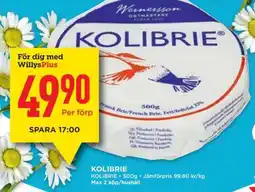 Willys KOLIBRIE erbjuda