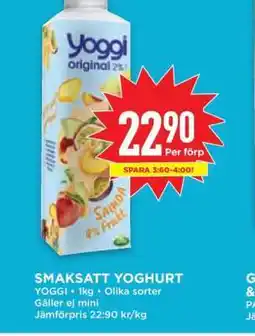 Willys SMAKSATT YOGHURT erbjuda