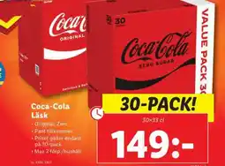 Lidl Coca-Cola läsk erbjuda