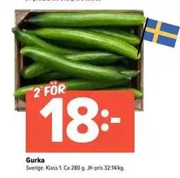 Coop Extra Gurka erbjuda