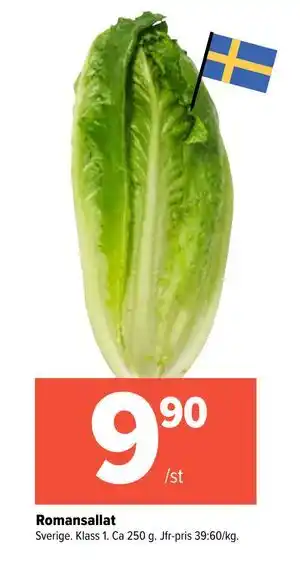 Coop Extra Romansallat erbjuda