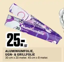 ÖoB ALUMINIUMFOLIE, UGN- & GRILLFOLIE erbjuda