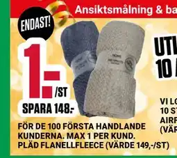 ÖoB PLÄD FLANELLFLEECE erbjuda
