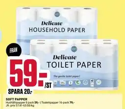 ÖoB SOFT PAPPER erbjuda