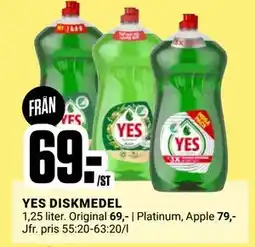 ÖoB YES DISKMEDEL erbjuda