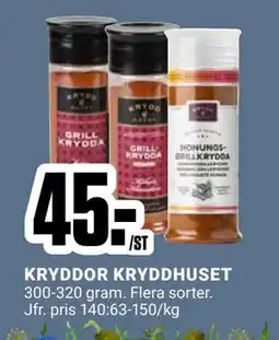 ÖoB KRYDDOR KRYDDHUSET erbjuda