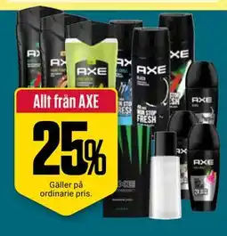 ÖoB Allt från AXE erbjuda