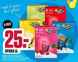 ÖoB SUN LOLLY ISGLASS erbjuda