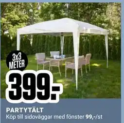ÖoB PARTYTÄLT erbjuda