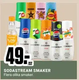 ÖoB SODASTREAM SMAKER erbjuda