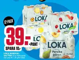 ÖoB LOKA MINERALVATTEN erbjuda