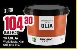 ÖoB TRÄOLJA erbjuda