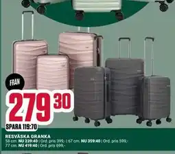 ÖoB RESVÄSKA GRANKA erbjuda