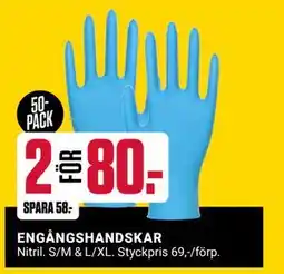 ÖoB ENGÅNGSHANDSKAR erbjuda