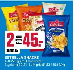 ÖoB ESTRELLA SNACKS erbjuda