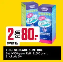 ÖoB FUKTSLUKARE KONTROL erbjuda