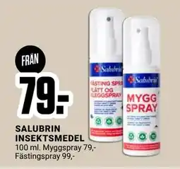 ÖoB SALUBRIN INSEKTSMEDEL erbjuda