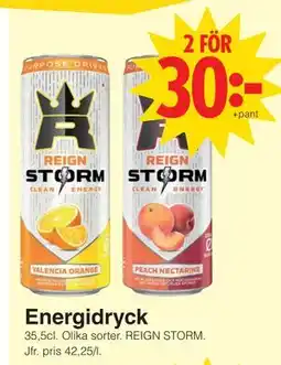 Matöppet Energidryck erbjuda