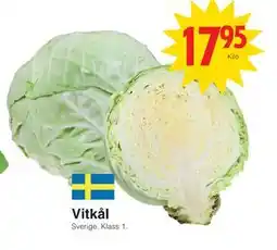 Matöppet Vitkål erbjuda