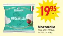 Matöppet Mozzarella erbjuda