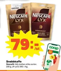 Stora Coop Snabbkaffe erbjuda