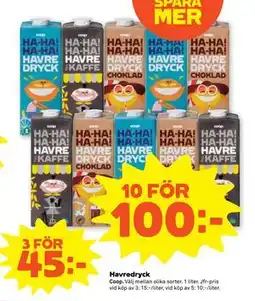Stora Coop Havredryck erbjuda
