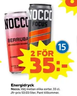 Stora Coop Energidryck erbjuda