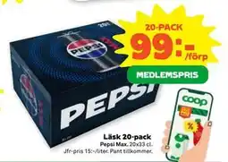 Stora Coop Läsk 20-pack erbjuda